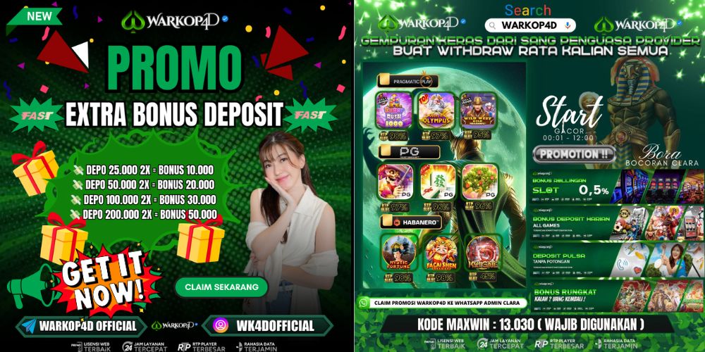 EXTRA BONUS DEPOSIT & INFO BOCORAN TERUPDATE